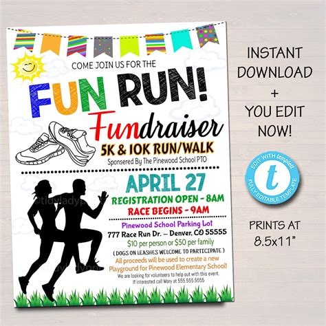Fun Run Fundraiser Ideas .